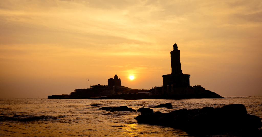 Vivekanand Rock covered during Madurai Rameshwaram Kanyakumari Trivandrum Tour Package Madurai Rameshwaram Kanyakumari Trivandrum Tour Package