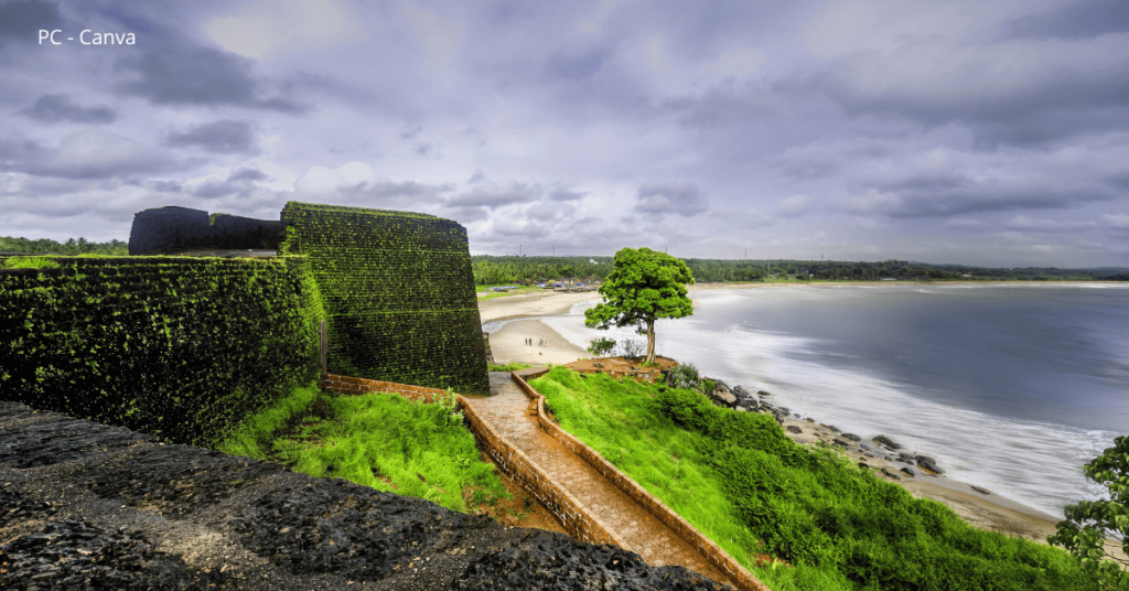 Bekal Fort - One of the attractions covered in North Kerala Tour Packages North Kerala Tour Packages